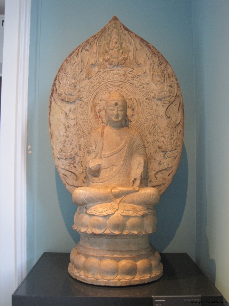 Seated Buddha - Northern Qi Dynasty - AD 550