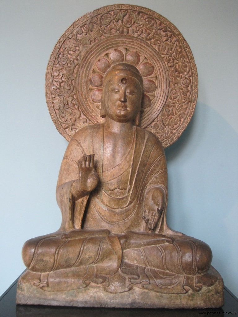 Seated Buddha - Northern Qi Dynasty - AD 550