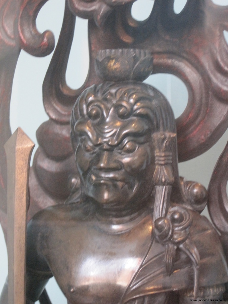 Fudo Myo-o and Acolytes - Edo Period - Japan - 1700