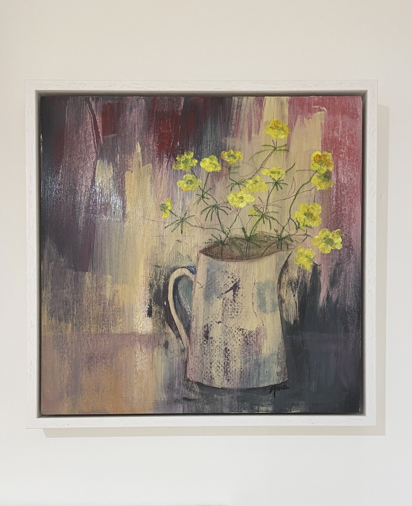 Gina-Ferrari-Yellow-Flowers-in-Vase-