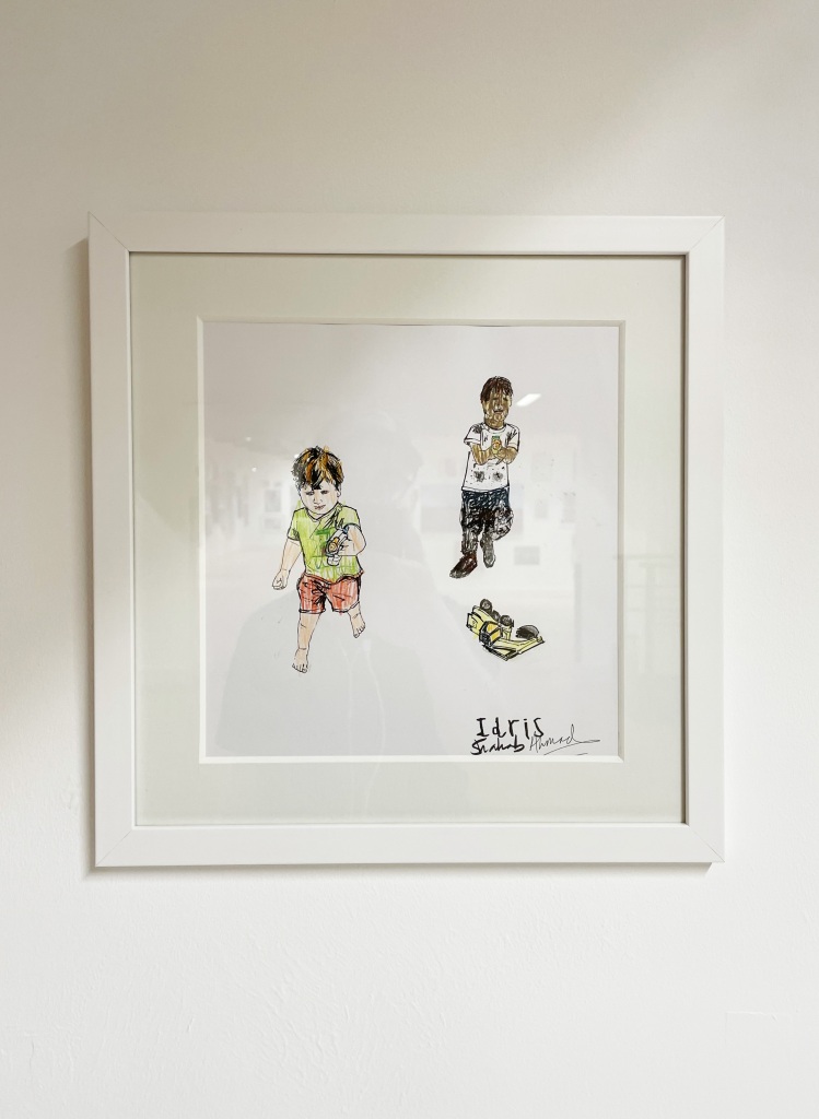 Shahab-Idris-Ahmad-age-5-Mummy-look-what-Daddy-gave-us-