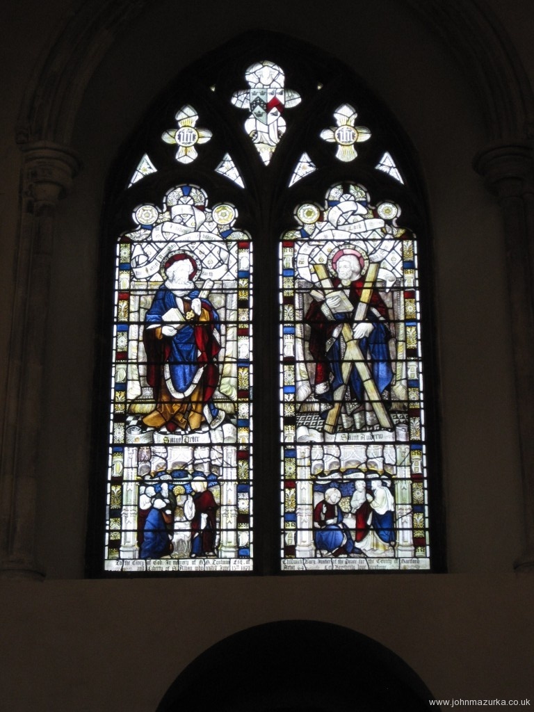 Saint Albans Cathedral Windows