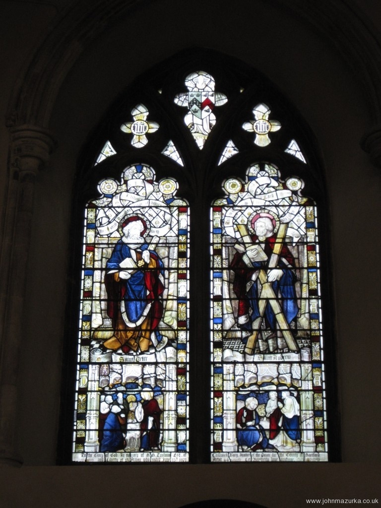 Saint Albans Cathedral Windows