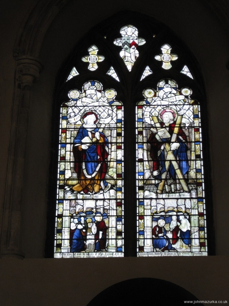 Saint Albans Cathedral Windows