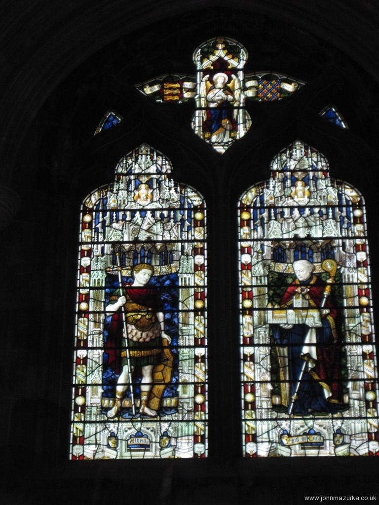 Saint Albans Cathedral Windows