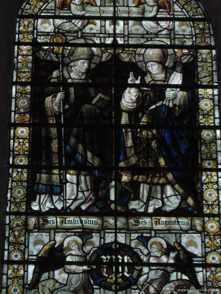 Saint Albans Cathedral Windows