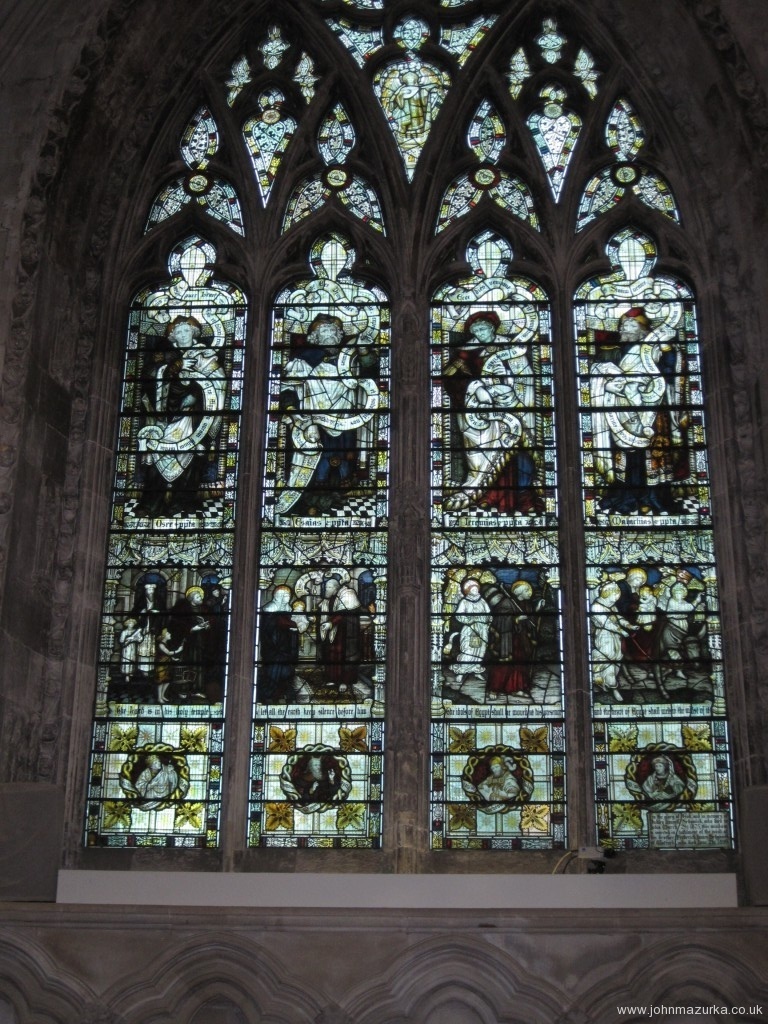 Saint Albans Cathedral Windows