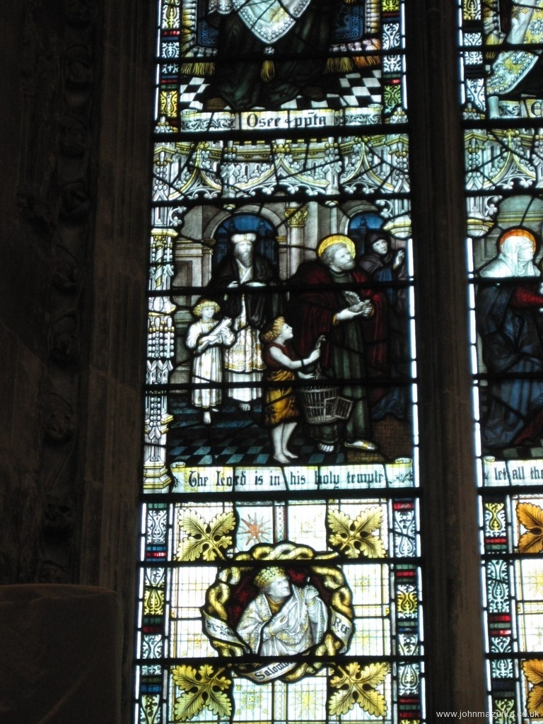 Saint Albans Cathedral Windows
