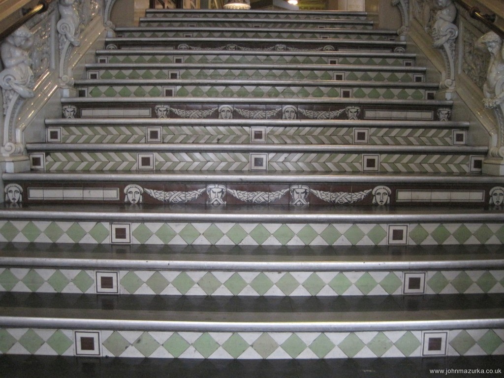 Ceramic Staircase at The V & A